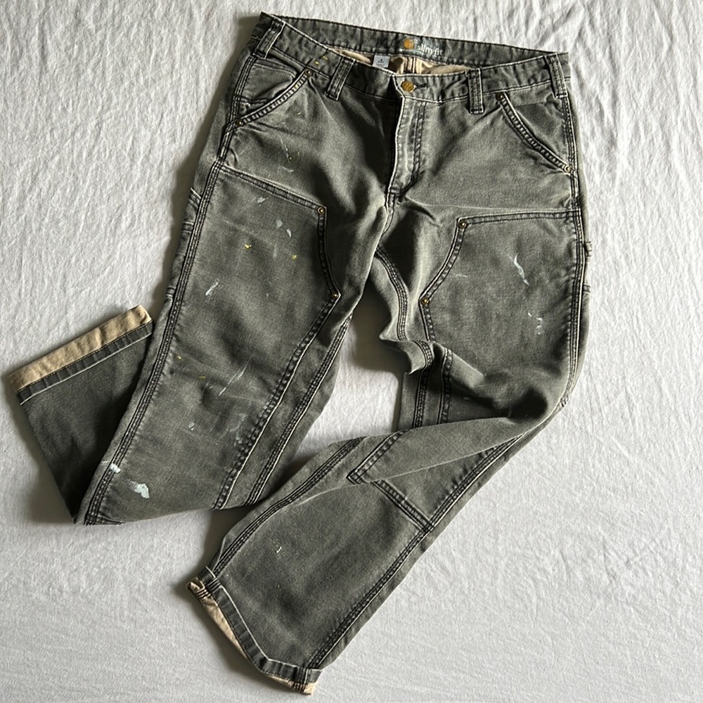 Vintage Carhartt Slim Womens Pants